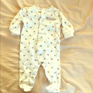 Thanksgiving footie pajamas